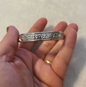 Silver Hawaiian bracelet